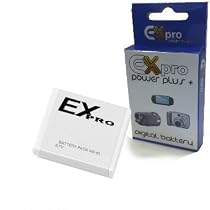 Ex-Pro High Power NB-6L NB6L 2 Year Warranty Replacement Lithium Li-on Digital Camera Battery for Canon :-Digital IXUS 85 IS, IXUS 95 IS, PowerShot SD770 IS, Digital 25 IS