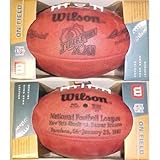 Super Bowl 21 XXI Wilson Official NFL Game Football