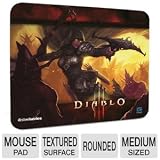 SteelSeries QcK Diablo III Gaming Mouse Pad - Demon Hunter Edition