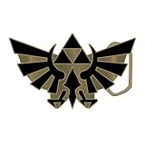 Zelda Logo Gold Belt Buckle