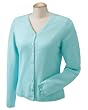 Devon & Jones Pink - Ladies' Stretch Everyday Cardigan Sweater