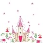 RoomMates YH1328M Princess Castle Peel & Stick Giant Wall Decal