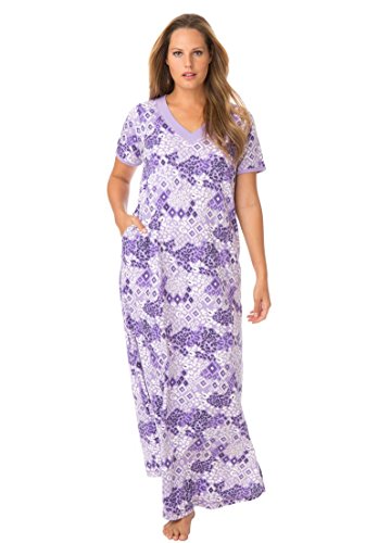 Dreams & Co. Women's Plus Size Maxi Lounger