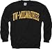 Wisconsin-Milwaukee Panthers Black Arch Crewneck Sweatshirt