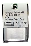 Battery for Apple Ipod Shuffle 616-0212 MP3 1GB 512MB