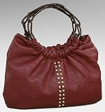 ''Emma'' Hobo - Burgundy or Beige Pearl