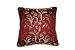 Luxury Damask 18 X 18 Decorative Cushion Cover - Burgundy
