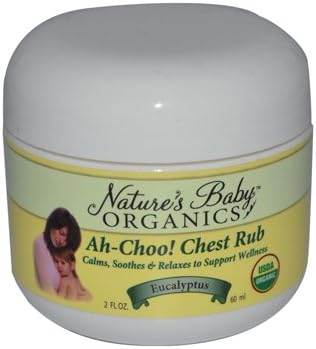 Natures Baby Organics Ah-Choo Chest Rub Eucalyptus - 2 oz , Natures Baby Organics , Childrens Health, Baby &amp; Children