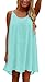 ReachMe Womens Summer Sexy Vibrant Color Chiffon Bathing Suit Cover Up(1 Mint L)