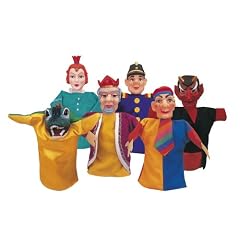 Simba 104586784 - Kasperlfiguren, 6-fach sortiert, Kopf 10 cm