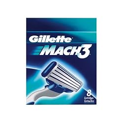Gillette Mach3 Cartridges, 8-Count