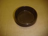 8 X CASTOR CUPS LARGE BROWN FLOOR PROTECTOR GLIDES