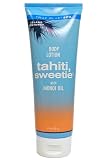 Bath & Body Works True Blue Spa Tahiti, Sweetie Body Lotion 8 oz