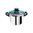Tefal 415254 Jamie Oliver Schnellkochtopf CLIPSO CONTROL 22 cm, 6 l mit Vitaminkorb