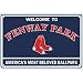 MLB Baseball 12" x 18" Metal Stadium Sign - Boston Red Sox - Fenway Park, America's Most Beloved Ballpark