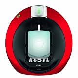 Krups Dolce Gusto Circolo -  Máquina de café (Automática, Flow Stop, 15 bar), color rojo