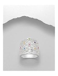 Shell Ring In 92.5 Sterling Silver
