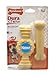 Nylabone Dura Chew Wolf Chicken and Peanut Butter Flavored Bone Dog Chew Toy, Combo Pack