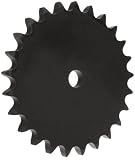 Martin Roller Chain Sprocket, Reboreable, Type A Hub, Single Strand, 60 Chain Size, 0.75" Pitch, 42 Teeth, 0.938" Bore Dia., 10.46" OD, 0.459" Width