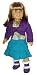 COMPLETE OUTFIT: Plum Shrug, Top, Teal Skirt, Plum Boots. Fits 18