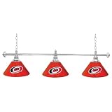 NHL Carolina Hurricanes 60 Inch three-shade billiard Lamp