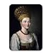 Peasant Woman in Russian Costume, 1784 (oil.. - Mousepad - NatÃ¼rliche Gummimatten bester QualitÃ