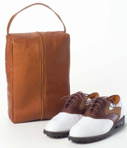 Buy Clava G-004 Golf Shoe Bag - Vachetta Tan by Clava