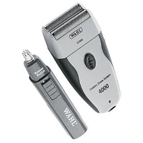 Wahl Custom Shave 4000 Foil Shaver with Bonus Personal Trimmer