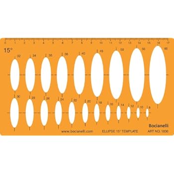 Trace Gabarit Ellipse Ellipses 15 Degrés Symboles - Dessin Technique Traçage Illustration Trace Gabarit Ellipse Ellipses 15 Degrés Symboles - Dessin Technique Traçage Illustration