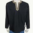 Mens Long Sleeve Casual Cotton Shirt Kurta India
