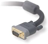 Belkin PureAV Super VGA Home Theater Cable Connect your computer to your high-def TV or monitor 12-foot