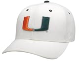 Miami Hurricanes ''U'' White DHS Hat
