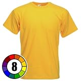 Fruit of the Loom Heavy Cotton T-Shirt (Pack of 6)