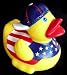 All American Patriotic Rubber Duck