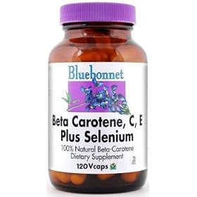 Beta-Carotene,C,E, Plus Selenium - 120 - Capsule by Bluebonnet