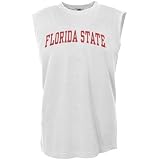Florida State Seminoles (FSU) White Shooter Sleeveless T-shirt