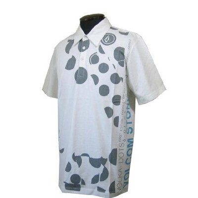 (ボルコム) Volcom Polka Polo S/S ポロシャツ・White(L)
