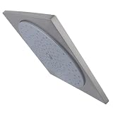 Kingston Brass KX8228 ABS Square 12-Inch by 12-Inch Shower Head, Satin Nickel