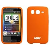 EMPIRE Orange Silicone Skin Cover Case for HTC Desire HD