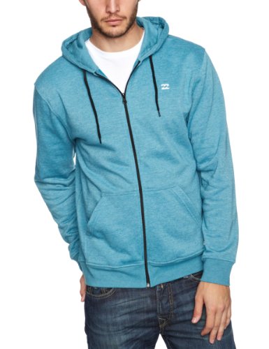 Billabong Herren Sweatshirt Density Zip Hoody, marine heather, S, J1ZH09BIS2