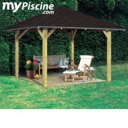 Karibu - Pavillon en bois Karibu Bergen 1