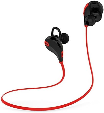 Cherrylee® Qy7 V4.0 Bluetooth Mini Lightweight Wireless Stereo Sports/running & Gym/exercise Bluetooth Earbuds Headphones Headsets W/microphone for Iphone 6 6 Plus 5s 5c 4s 4, Ipad 2 3 4 New Ipad, Ipod, Android, Samsung Galaxy, Smart Phones Bluetooth Devices (black+red)