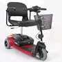 Go-Go Ultra X 3-Wheel Travel Mobility Scooter - Red