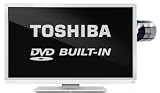 Toshiba 32D1334B - 32" HD Ready LED TV with Freeview and built-in DVD player (New for 2013)