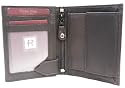 Soft Calf Hide Small Leather wallet - Black - from Prime Hide - Gift boxed
