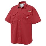 Columbia Men's Bonehead Short Sleeve Fishing Shirt (Gypsy, XX-Large)