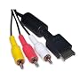 Brand New AV Audio Video Cable Lead For PS2 Sony Playstation 2 + 12 Month Warranty & FREE P&P
