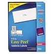 Laser Labels, Mailing, 1"x2-5/8", 7500/BX, White