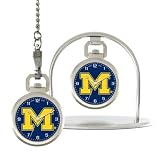 University of Michigan Wolverines Pocket Desk Watch