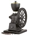 Classic Style Hand Crank Coffee Grinder, Black Metal